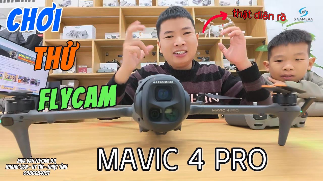 Chơi Thử Flycam Mavic 4 Pro - Siêu Phẩm 2025 