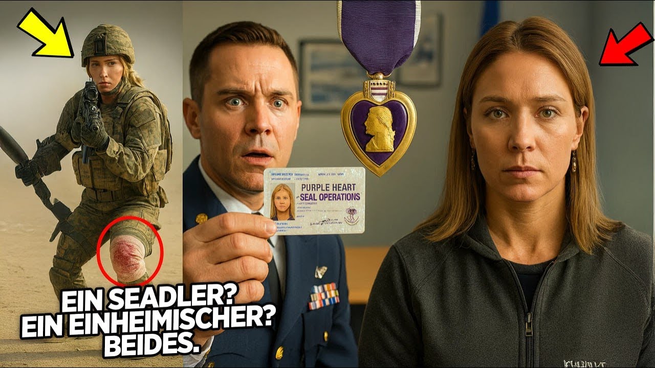 Der Rekrutierer verlangte den Ausweis der einheimischen Frau darauf stand: „Purple Heart SEAL