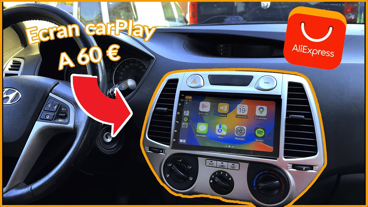 [Tuto] Installer un écran CarPlay sur une ancienne voiture - Ecran AliExpress