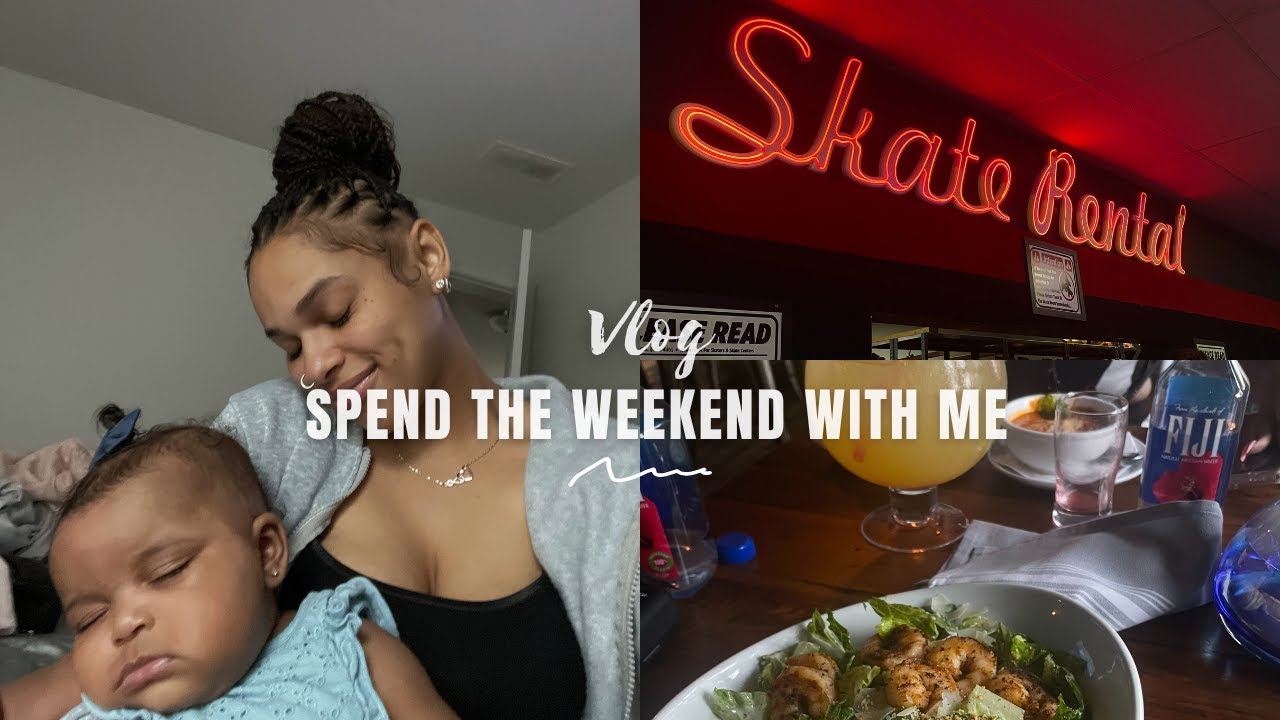 WEEKEND VLOG: First Of The Month + Skating With My Friends + Cooking Out With Ricci