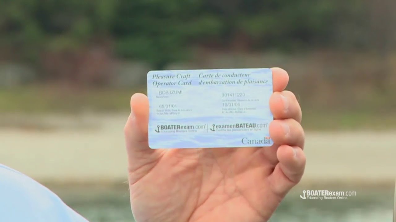 Bob Izumi talks about the Pleasure Craft Operator Card