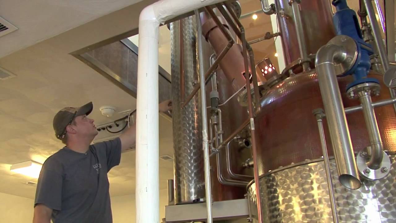 Mazza Cellars - Distilling Plum Brandy