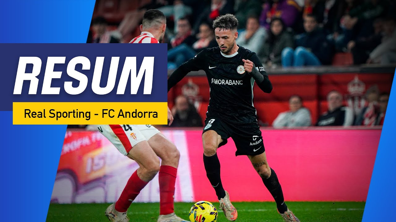 Real Sporting 1-1 FC Andorra | Jornada 16 LaLiga Hypermotion