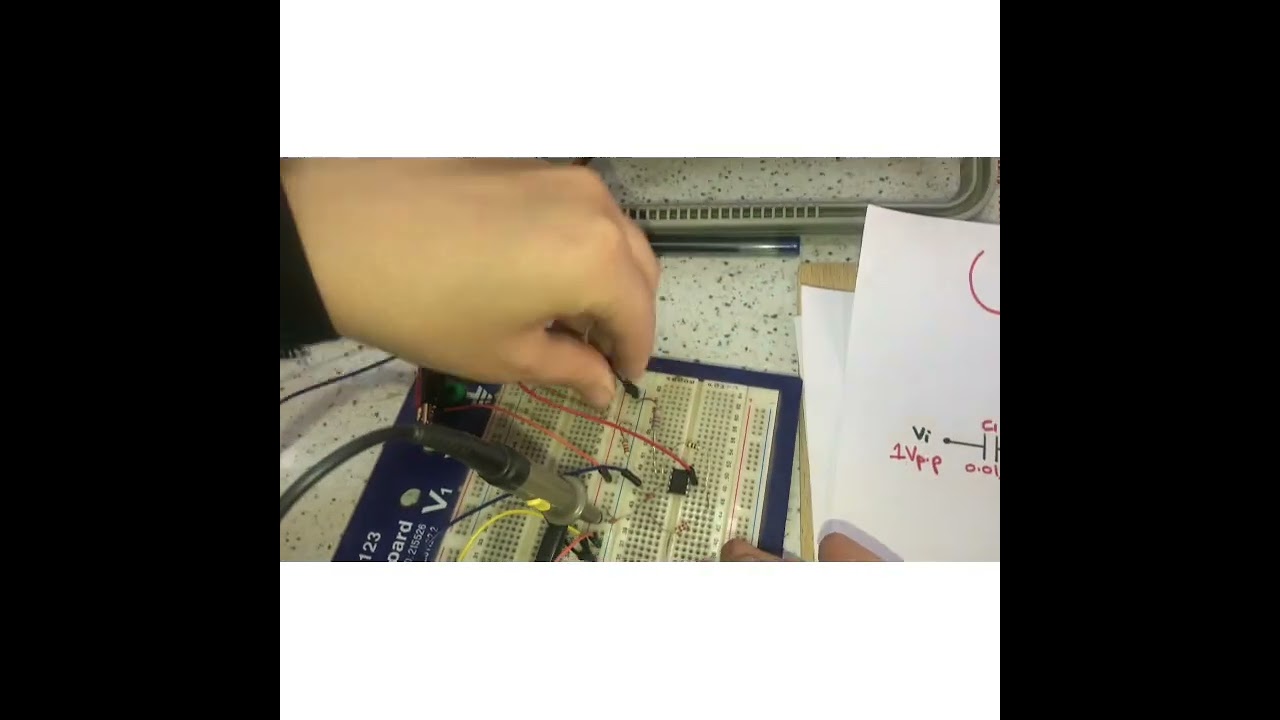 Experiment 10, (High pass filter)