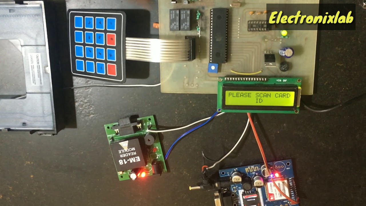 Locker Security System using RFID & GSM