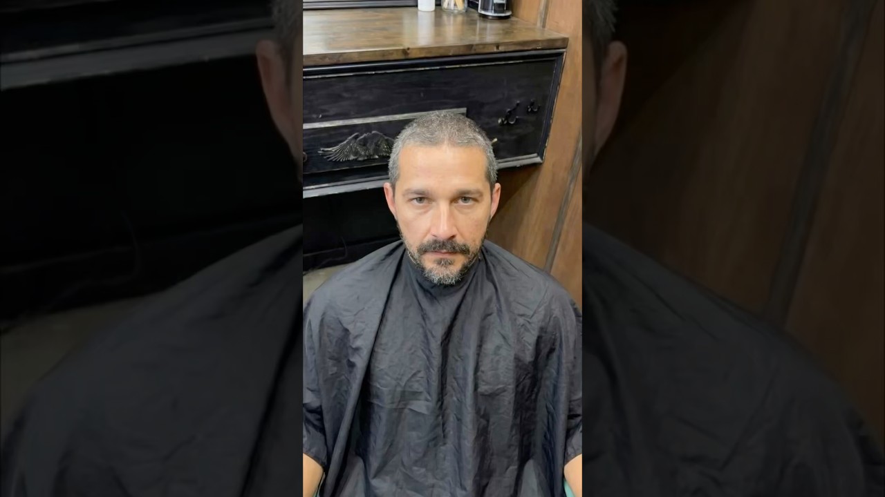 Shia Goes Bald 🪒👨&zwj;🦲#shialabeouf #scalpcare