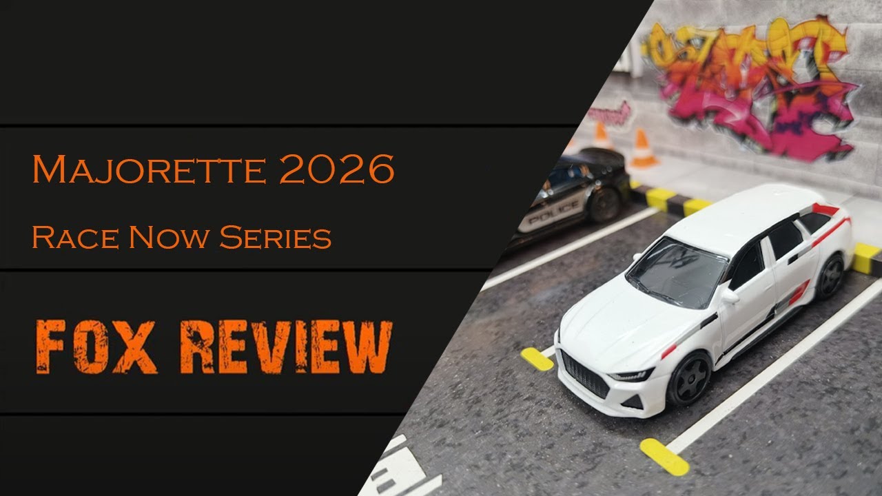 Majorette Race Now Series |  Audi RS 6 |  2026 Model Unboxing: Fox Review