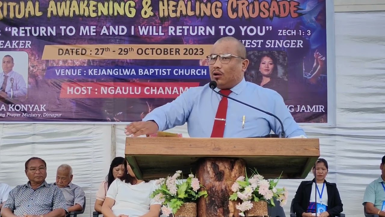 KEJANGLWA VILLAGE HEALING CRUSSADE LOCAL GROUND NANGBA KONYAK