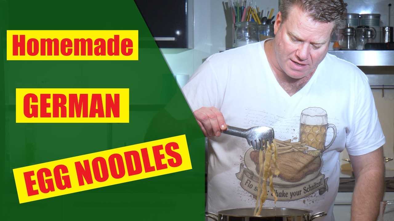 🍝 Рецепт - Домашняя немецкая лапша, приготовленная с нуля, в 10 раз лучше, чем покупная 🇩🇪✨