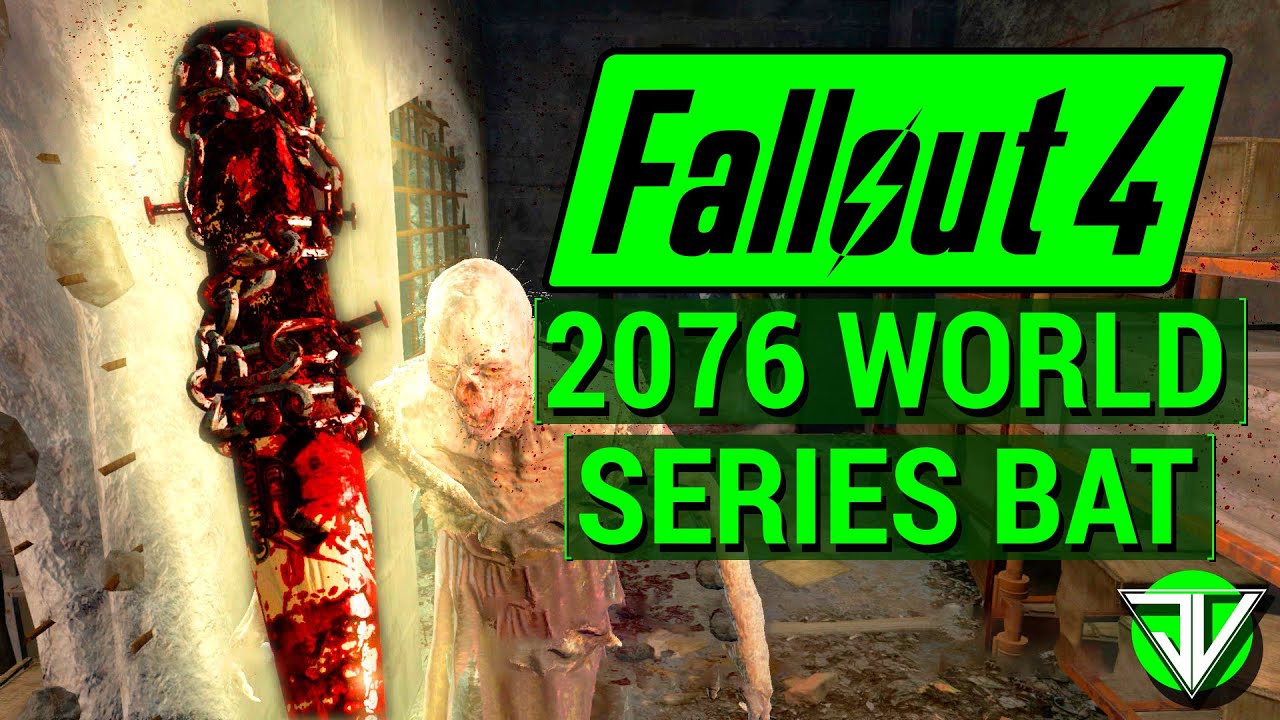 FALLOUT 4: How To Get 2076 WORLD SERIES BASEBALL BAT in Fallout 4! (Unique Weapon Guide)
