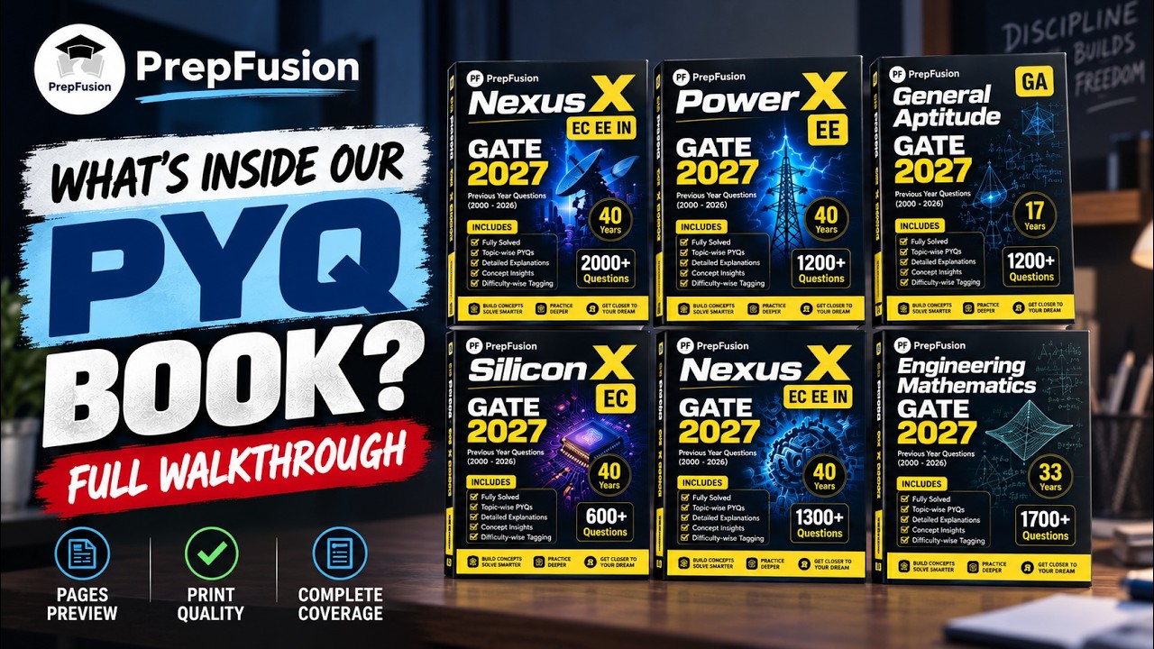 PrepFusion PYQ Book : A Full Walkthrough || PrepFusion