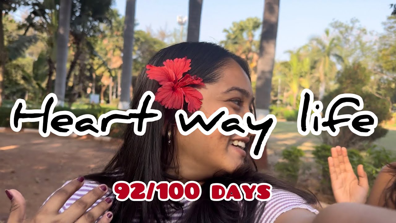 Heart way life 92/100 days(Hair Clutter Dila Do koi humein 😅)