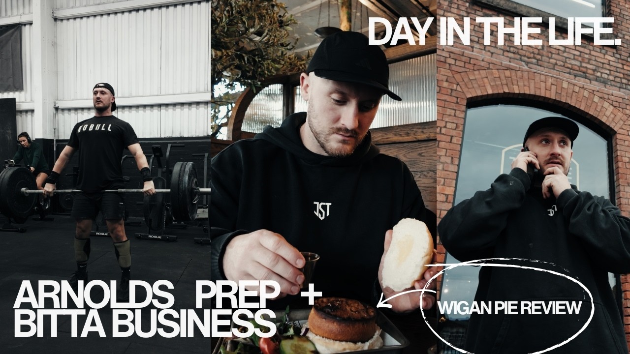 Day in the life, Arnold Fitness Games prep + daily work flow.
