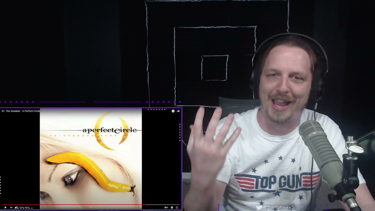 [Reaction] A Perfect Circle - The Outsider (Tomtuffnuts Reacts)