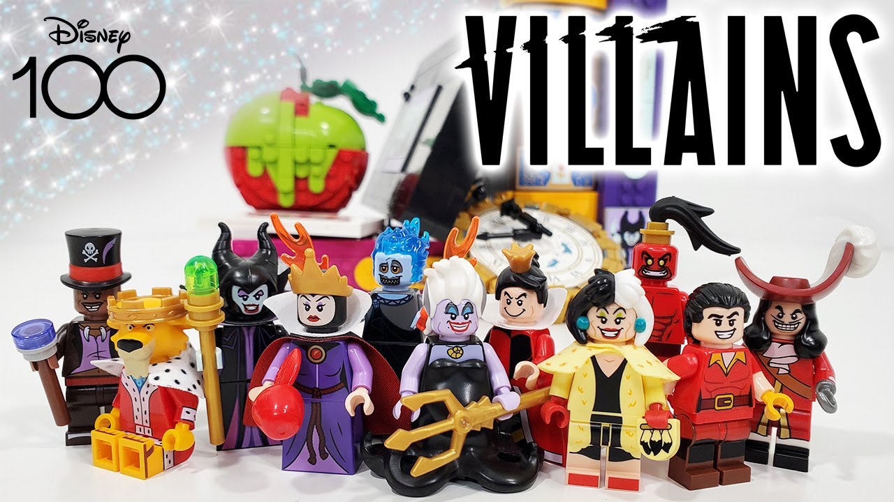 LEGO Disney Review: Villain Icons (2023 Set 43227) A Wicked Display of Nostalgia!