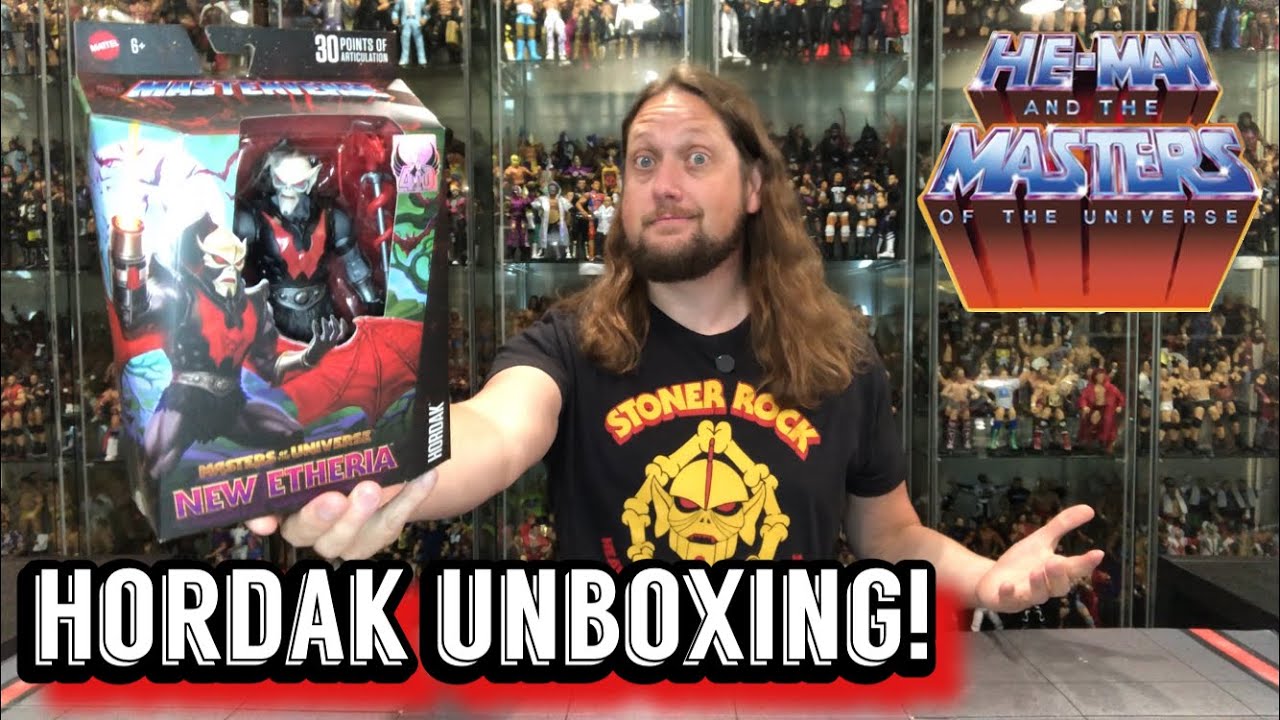 Hordak New Etheria Masters of the Universe Masterverse Unboxing & Review!