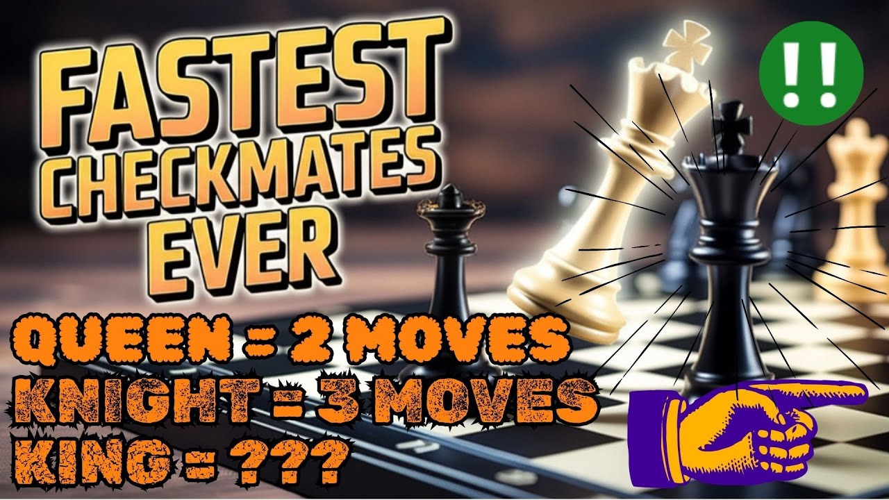 Fastest Checkmates EVER with each Chess Piece!