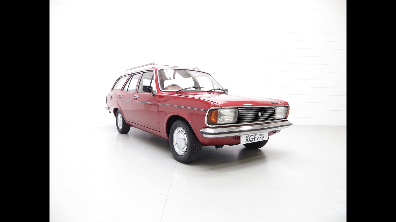 A Quirky Rare Talbot Avenger 1.6GLS Estate with Just 60,441 Miles from New - SOLD!