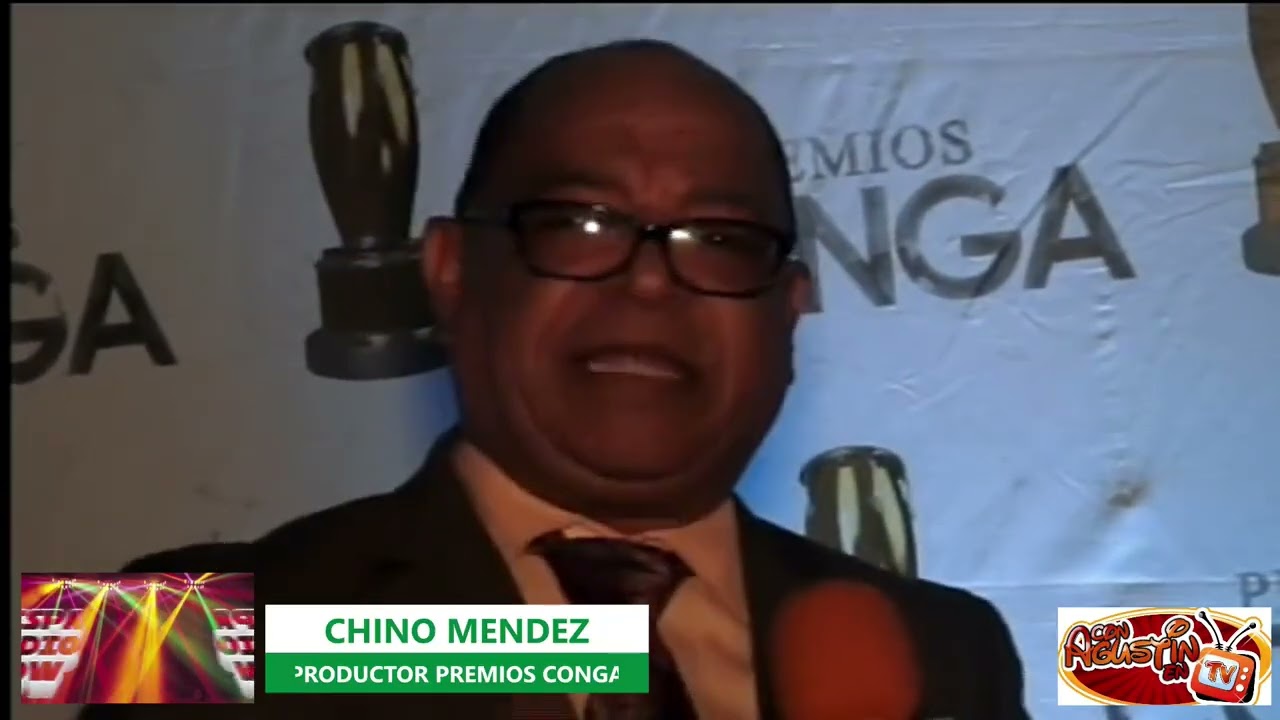 CHINO MENDEZ PRODUCTOR PREMIOS CONGA CHISPA RADIO SHOW
