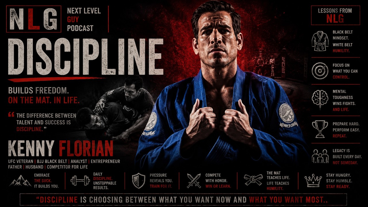 How to live life to a high standard like a UFC legend - Kenny Florian