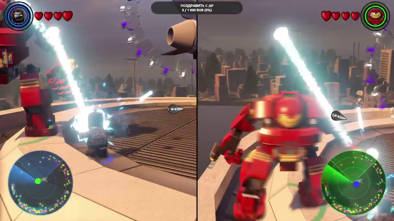 Играем в Lego Marvel Avengers