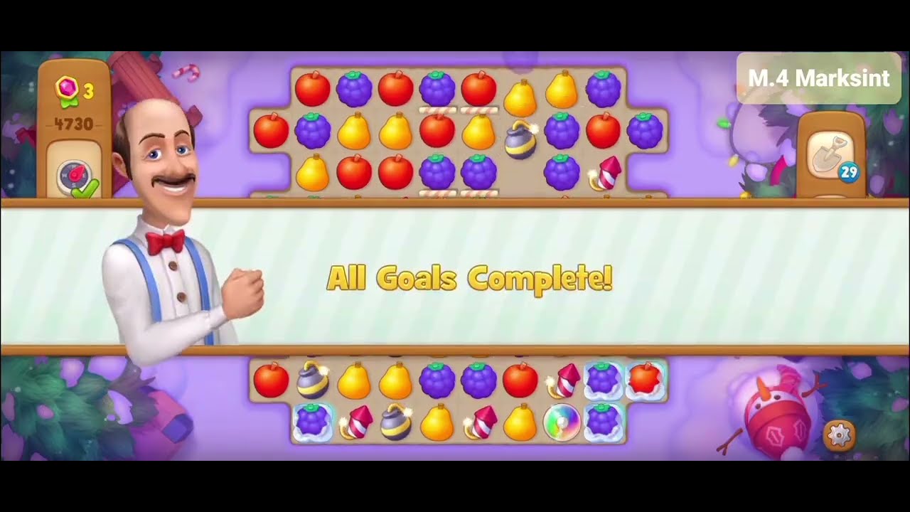 PLAYRIX GARDENSCAPES || GARDENSCAPES Level clearing || Marathon LEVEL Clearing || From 4723 to 4737