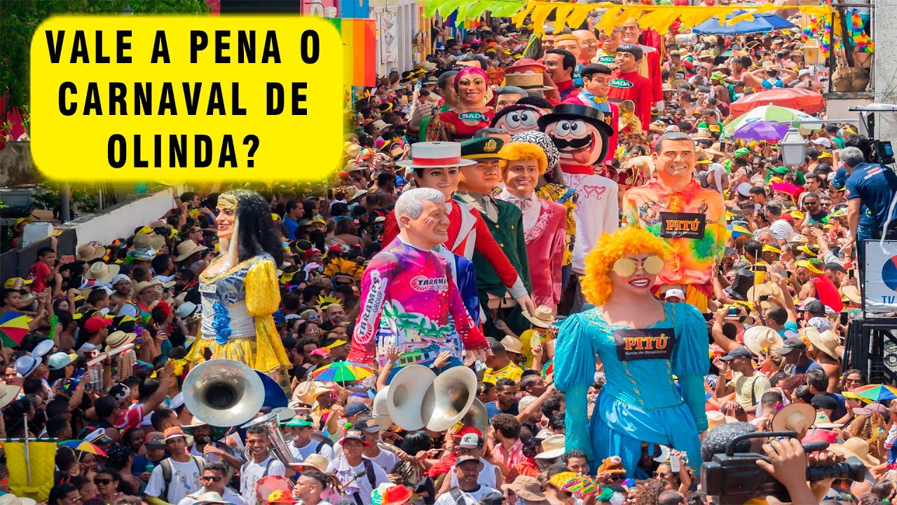 Como &eacute; o CARNAVAL de OLINDA? Vale a pena curtir por l&aacute;?
