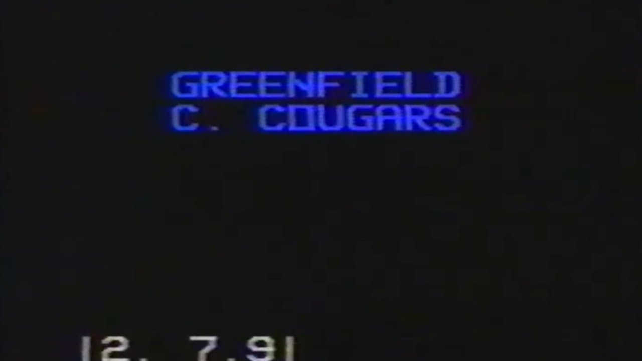 New Castle vs Greenfield-Central December 7, 1991