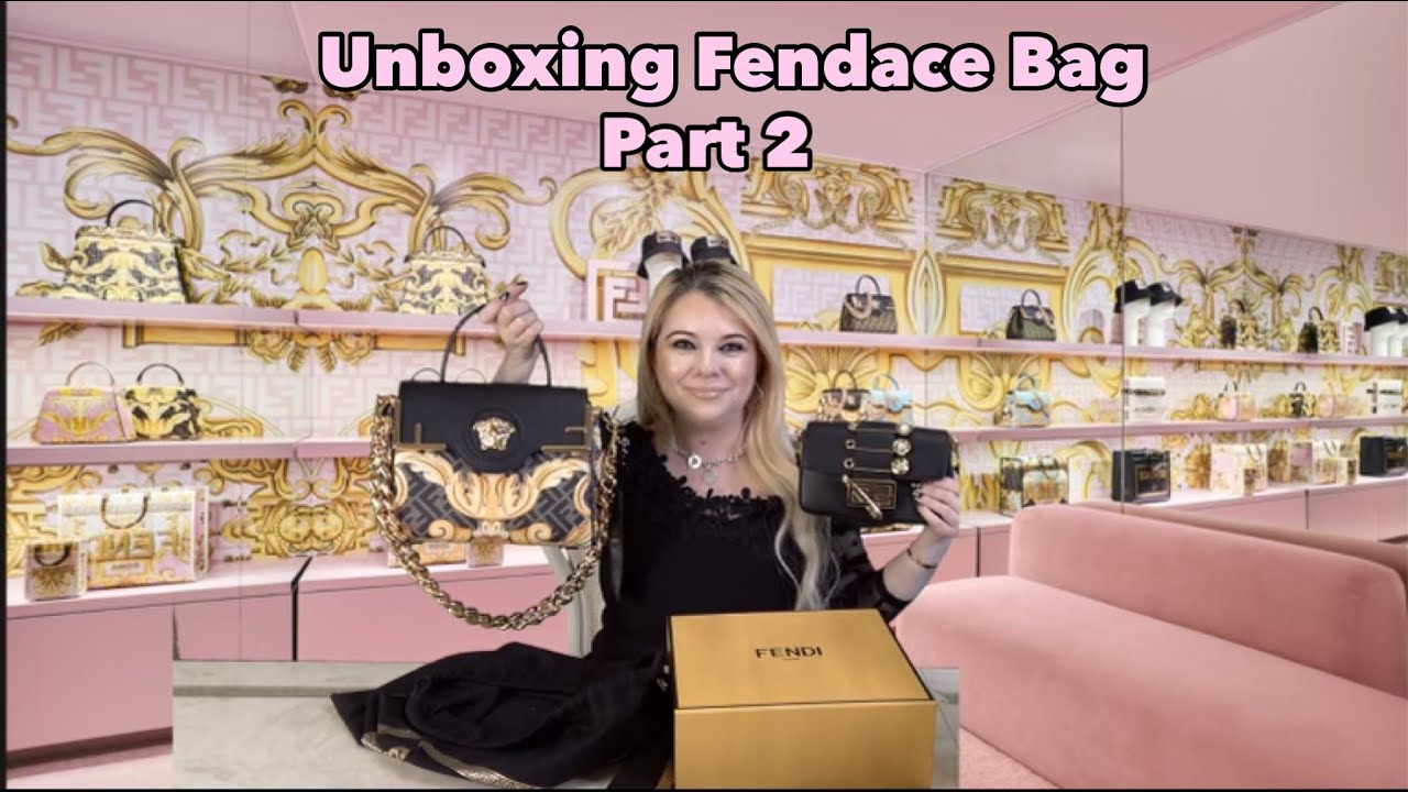 Unboxing Fendace!! Fendi X Versace 2022 Collab! 2 BAGS!! Help me choose!! Part 2 Luxury Bag Unboxing