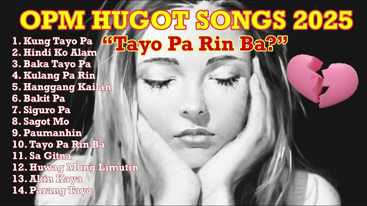 OPM HEARTBREAK PLAYLIST | Masakit isipin yung hindi mo alam kung kayo pa 💔🎶