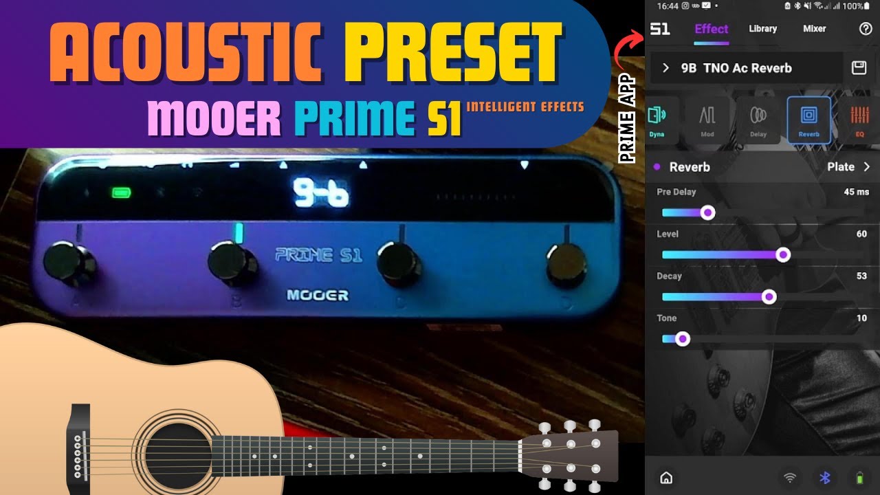 รีวิว Effect Mooer Prime S1 (Acoustic Preset) 🧡