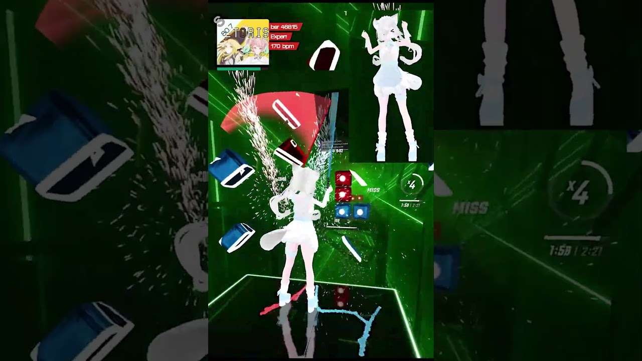 Tetoris (ft.HALO x PASTEL) / 히이라기 마그네타이트 #beatsaber #vr