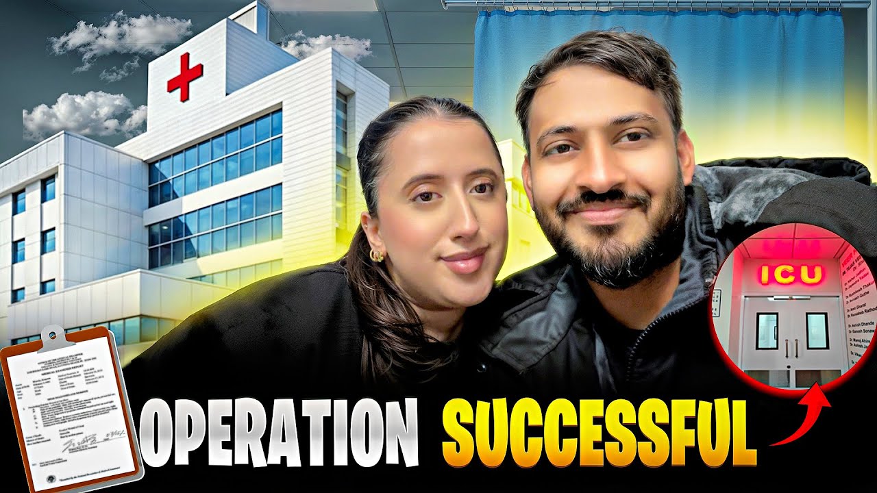 Alhamdulillah 🤲✨ Haleema&rsquo;s Operation Was Successful 💖🏥 || Idrees and Haleema vlogs