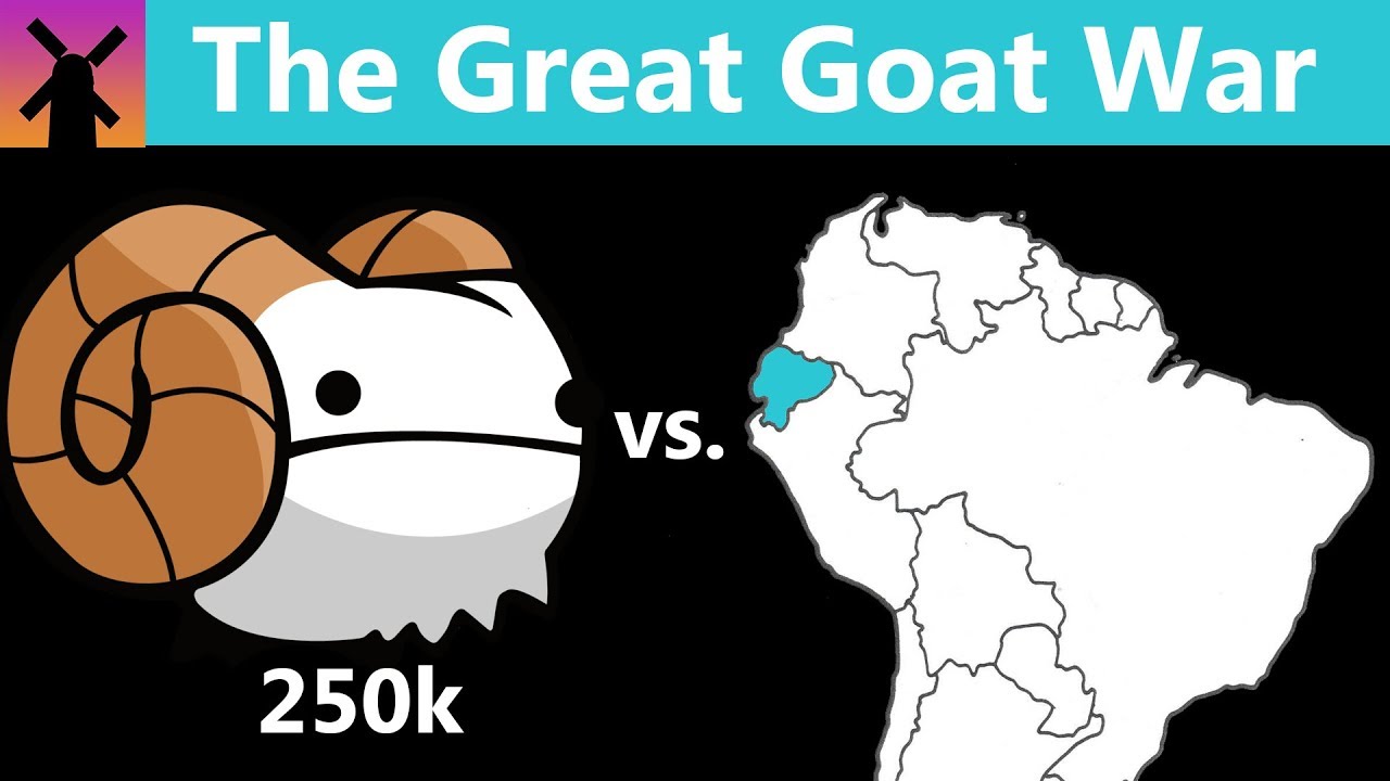 This Country Fought a War with 250,000 Goats; Who Won?
