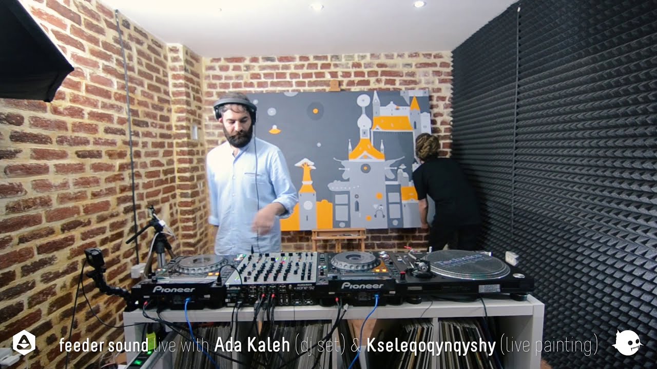 Ada Kaleh (dj set) & Kseleqoqynqyshy (live painting) - feeder art & sound LIVE 🔴