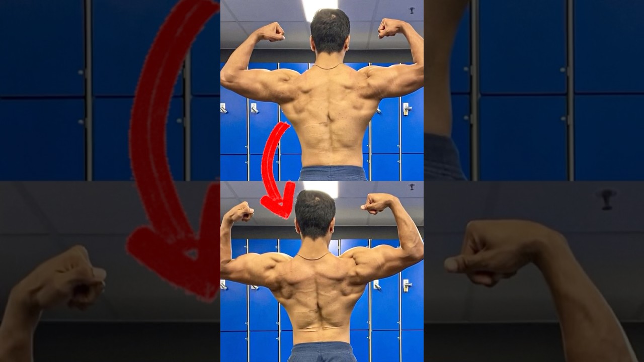 EASY Back Double Bicep Pose Tutorial ✅⚠️‼️