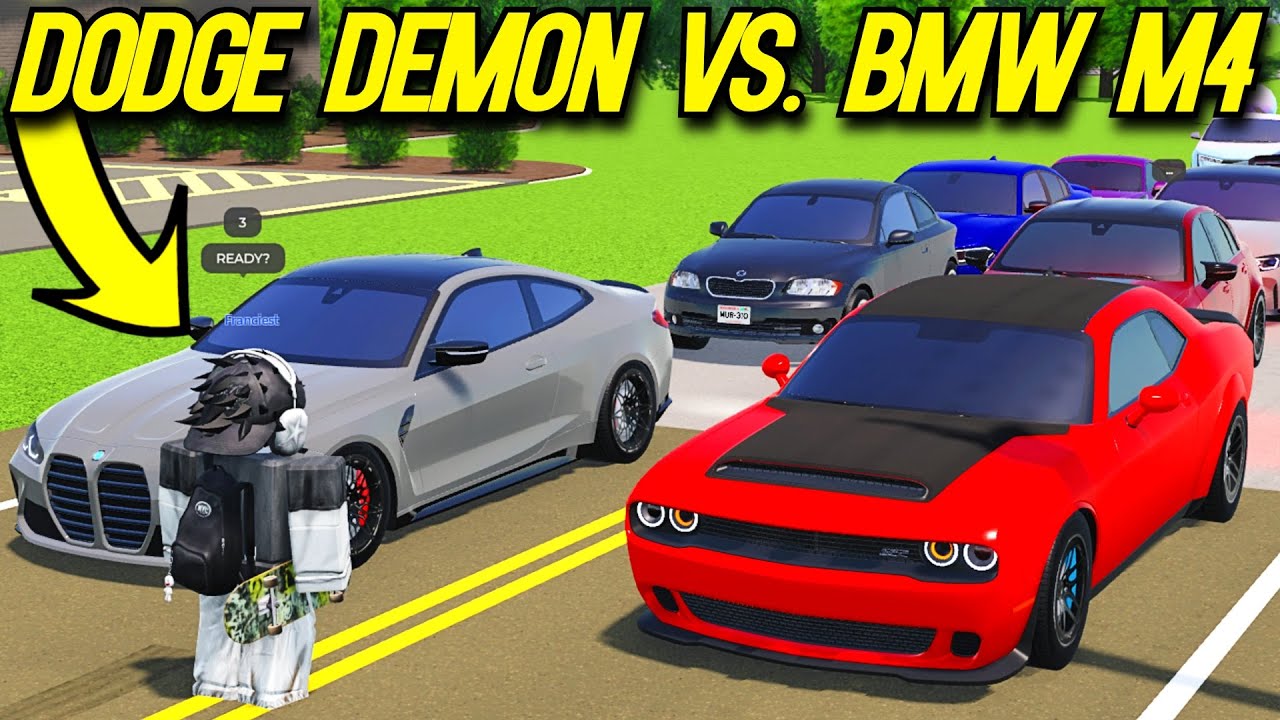 DODGE DEMON 170 VS. BMW M4 COMPETITION IN GREENVILLE!