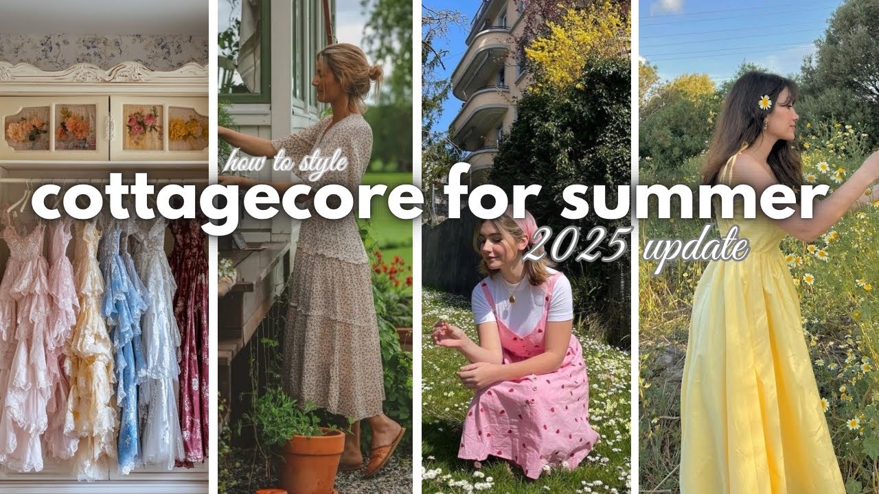 trendy cottagecore outfits for summer 2025 | aesthetic fashion you&rsquo;ll actually wear