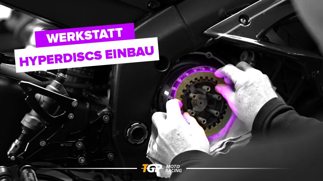 Einbau unserer Hyperdiscs/Kupplungsscheiben bei einer Yamaha R6 RJ11 | TGP MotoRacing