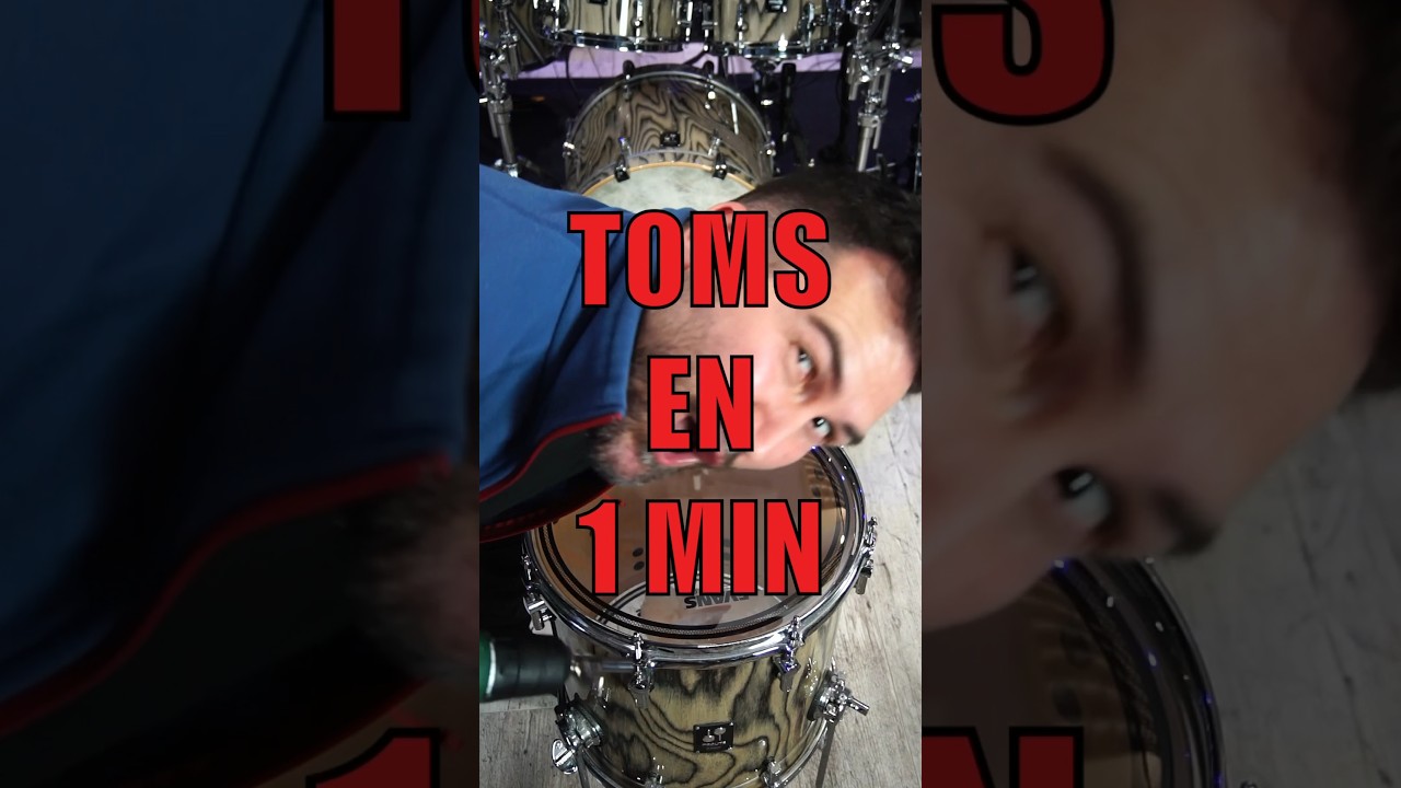 TOMS AFINADOS EN 1 MIN🥁🥁‼️‼️🫵🏻🔥