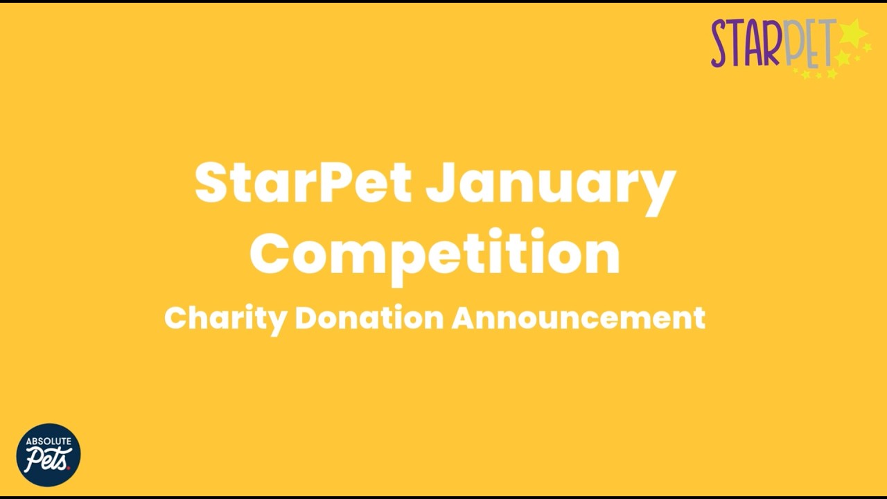 StarPet - Donation Announcement January 2026