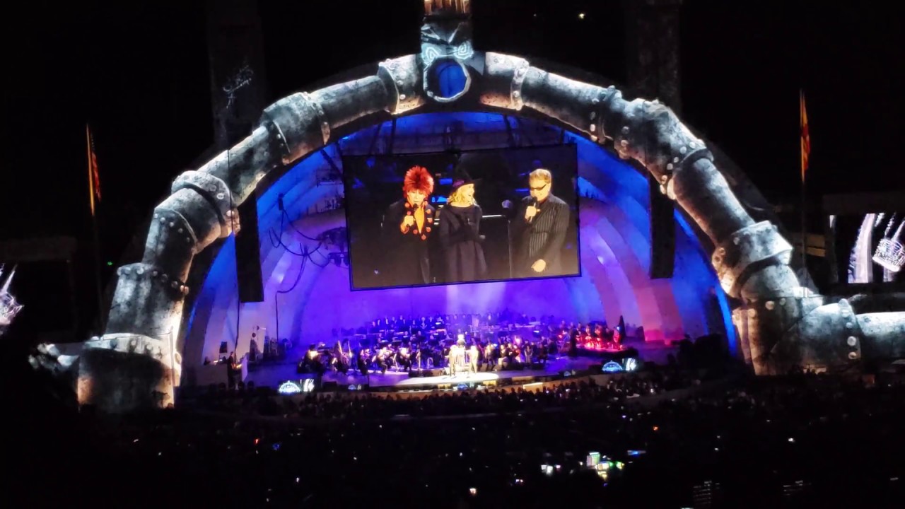 Nightmare Before Christmas Live, Hollywood Bowl, 10-28-18, Kidnap the Sandy Claws, with Cast & Orch.