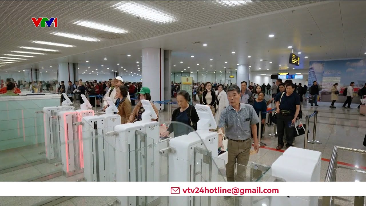 Việt Nam có sân bay tự động hóa 100% thủ tục xuất nhập cảnh | VTV24