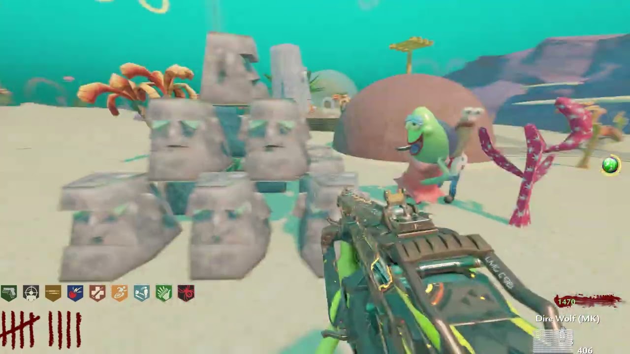 Bikini Bottom Zombies | BO3 Custom Map with Weapon & Perk Mods