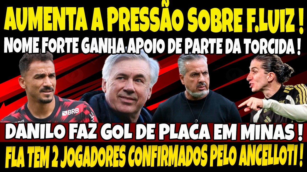 PRESSÃO AUMENTA, NOME FORTE GANHA APOIO DE PARTE DA TORCIDA PARA O LUGAR DO FILIPE LUIS! E+