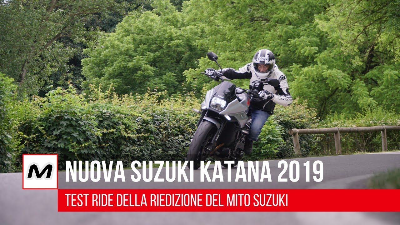 Suzuki Katana 2019 | Test ride della naked di Suzuki, la prova