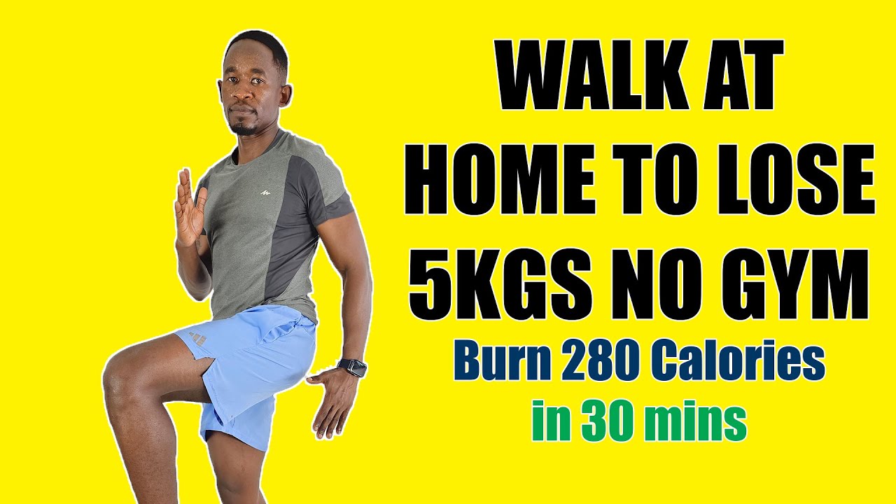 30-Minute Walk at Home Workout to Lose 5KGS without The GYM