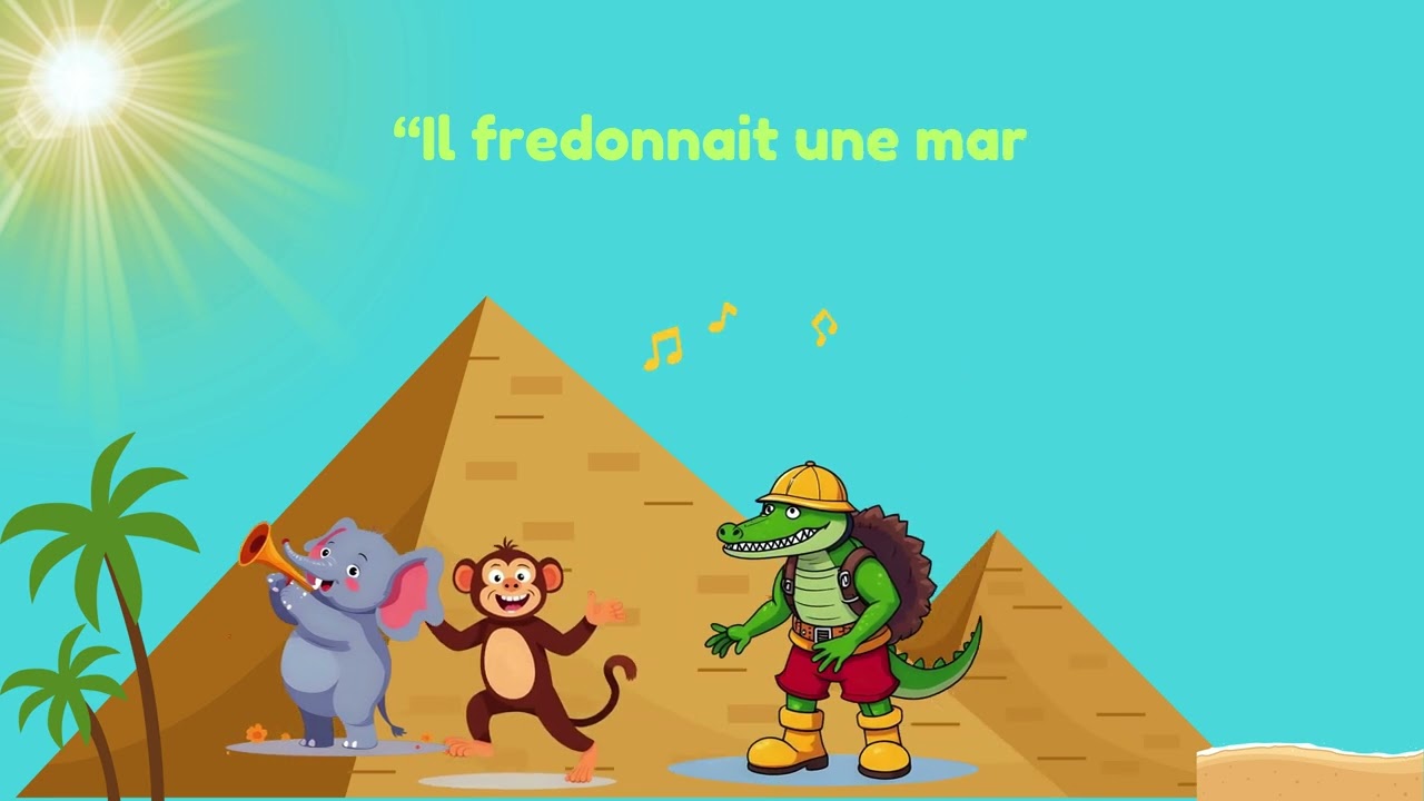 Ah ! Les Crocodiles – Comptine pour enfants (guitare & voix)