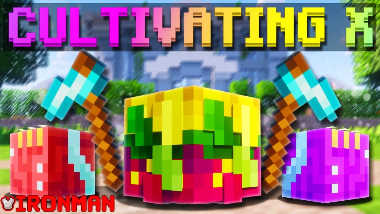 Я максимально улучшил теплицу и добавил новые инструменты (Hypixel Skyblock Ironman) Эпизод 287