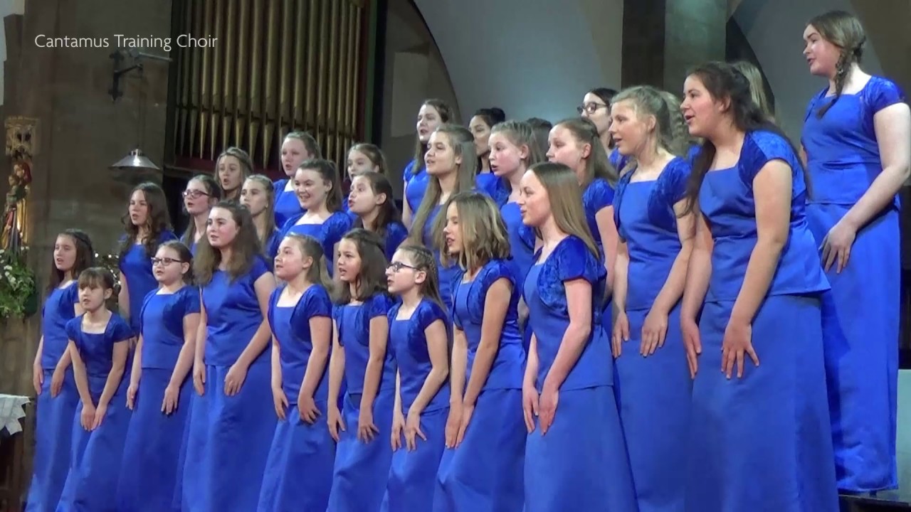 'The Heavenly Aeroplane' (John Rutter) performed by the Cantamus Training Choir